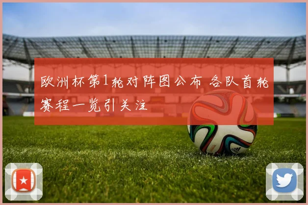 欧洲杯第1轮对阵图公布 各队首轮赛程一览引关注